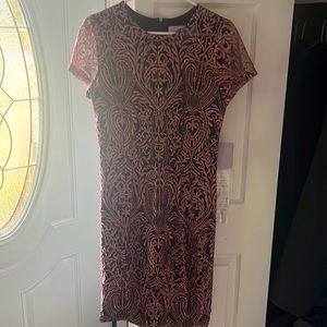 Pink and black Cocktail Dress new with tags